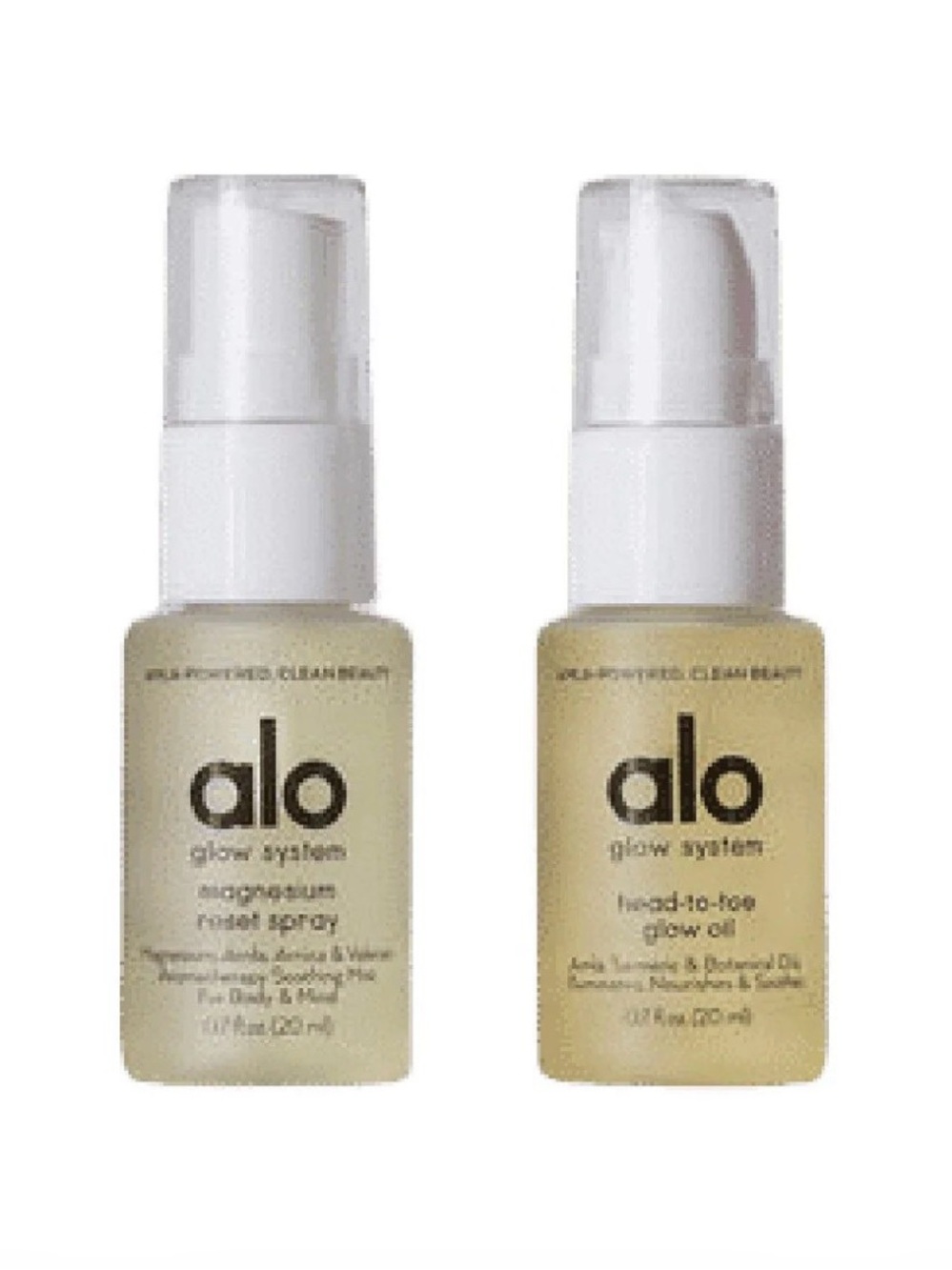 Alo Mini Head to Toe Glow Oil and Magnesium Spray